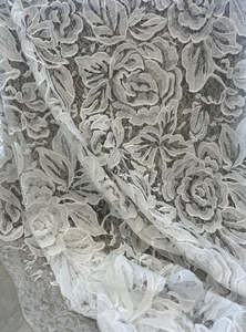 Chantelle Large Embroidered Flowers On A Chantilly Lace Base