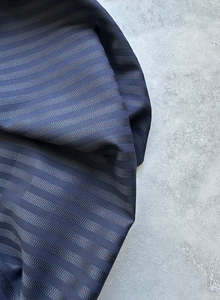 VINNIE 100% COTTON BLUE & RED THIN STRIPE