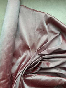 100% DUPION SILK - ICE BERRY