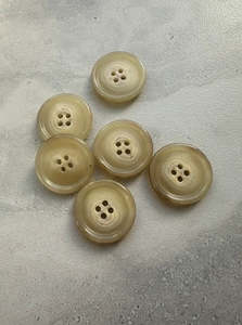 Components Haberdashery Buttons Zips: T2056 HONEY