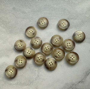 Components Haberdashery Buttons Zips: T1807 FAWN