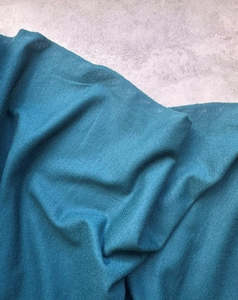 Fabric Cotton Linen Silk Wool: KINGFISHER SWISS WOOL KNIT