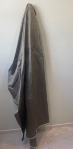 100% DUPION SILK - SLATE
