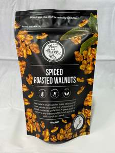 Spiced Roasted Walnuts