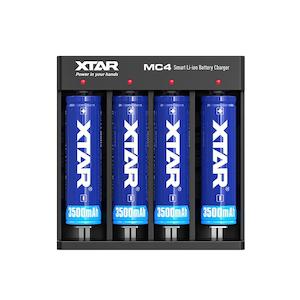XTAR - MC4 Four Bay USB Battery Charger