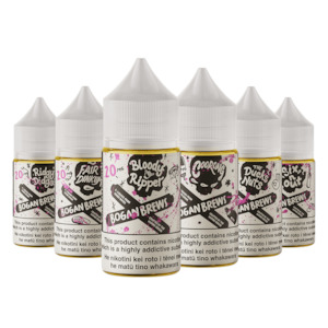 All Nz E Liquid: Bogan Brews Salts Tasting Pack