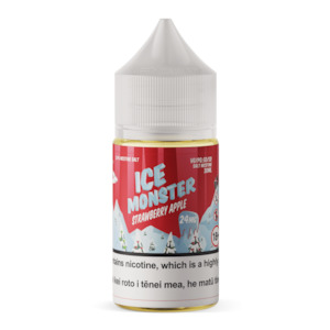 All Nic Salts: Ice Monster Salt - Strawberry Apple