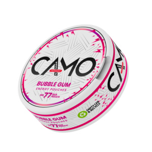 7daze: CAMO - Bubblegum flavoured Caffeine Pouches - 77mg