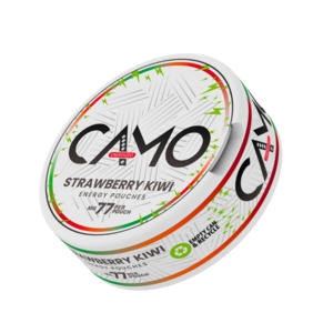 7daze: CAMO - Strawberry Kiwi flavoured Caffeine Pouches - 77mg
