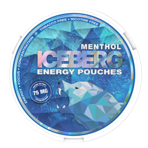 7daze: ICEBERG - Menthol flavoured Caffeine Pouches - 75mg
