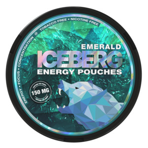 ICEBERG - Emerald flavoured Caffeine Pouches - 150mg
