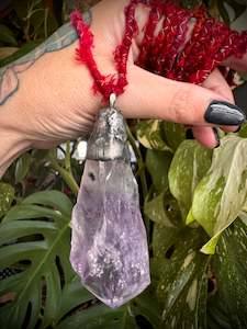 Amulets: Amethyst Point Amulet