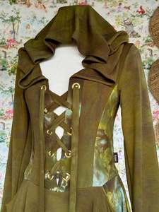OOAK {S} Frondling Pukeko Dress