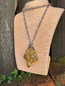 True Citrine Amulet