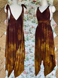 Dresses: Desert Dusk Fantail Jumpsuit/Dress