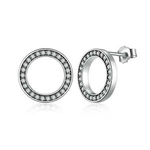 Earrings: Sterling Silver Stud Earrings