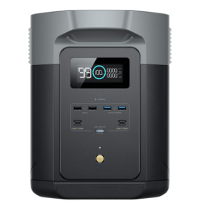 Portable Power Station: EcoFlow DELTA 2 Max Portable Power Station | 2400W | 2048Wh