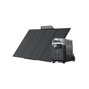 Portable Power Station: EcoFlow Delta Pro + 400W Portable Solar Panel