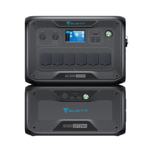 Portable Power Station: BLUETTI AC300 + B300 | Home Battery Backup | 3000W
