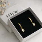 Products: Empower Huggies - Gold Vermeil - HBW Boutique