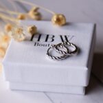 Products: Twist Huggies- Silver - HBW Boutique