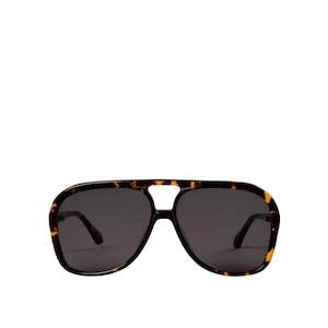 Valley Eyewear: Bang - Dark Tort/Black Lens