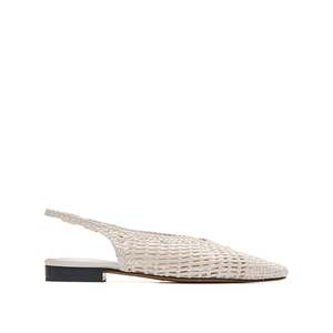 Cali Woven Flat - Crema