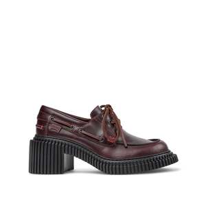 Pix London Lace up - Burgundy