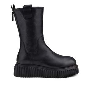 Mid Calf Boots: Milagros - Black