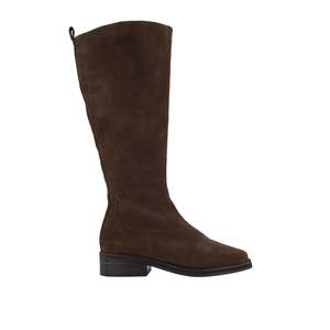 Long Boots: Valentina - Chocolate Suede