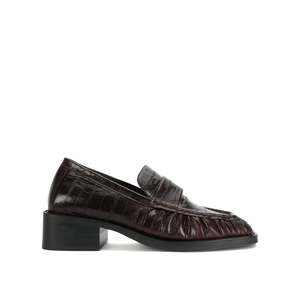 Deadly Ponies Footwear Bags: Butterfield Loafer - Java Eel