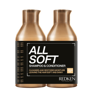 Redken All Soft Shampoo & Conditioner 500ml Duo
