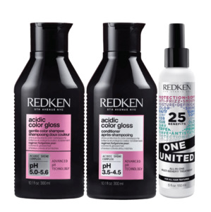 Redken Best Sellers: Redken Acidic Color Gloss United Multi Buy Bundle Pack