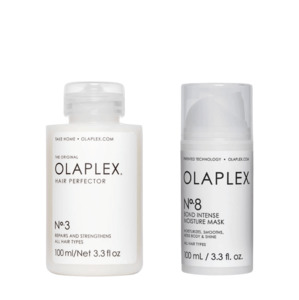 Olaplex No.3 Treatment & Olaplex No.8 Bond Intense Moisture Mask Duo