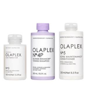 Olaplex Multi: Olaplex At Home 3 Step Blonde Pack - 3, 4P & 5