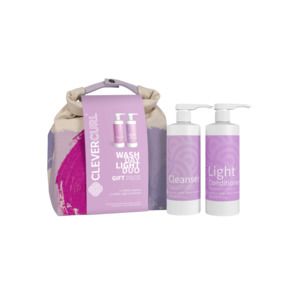 Clever Curl Wash Day Light Duo Gift Set