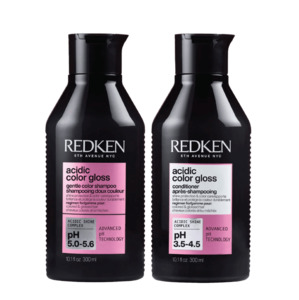 Our Favourite Sulphate Free Shampoo Conditioner: Redken Acidic Color Gloss Shampoo & Conditioner Duo
