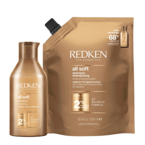 Redken Best Sellers: Redken All Soft Shampoo & Refill Duo