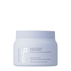 Hair Masks: Schwarzkopf Blondme Bond Purple Mask 200ml