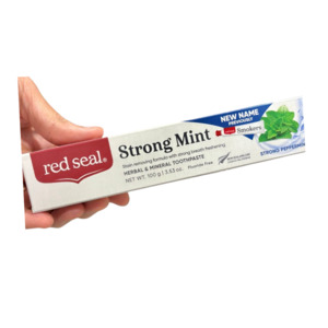 General Health: [Redseal] Strong Mint (Smokers) Toothpaste (100g)