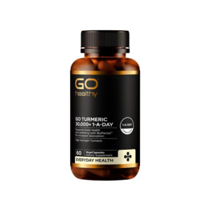 General Wellbeing: Go Healthy Turmeric 30000+ 1-A-Day (60vc)
