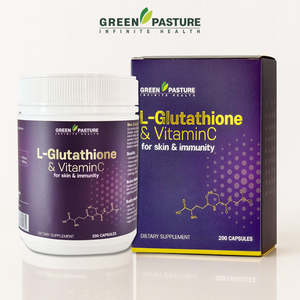 New Arrival: *Bonus Gift*Green Pasture L-Glutathione &Vitamin C 200Capsules