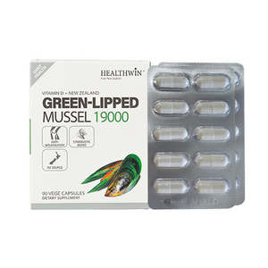 Green Lipped Mussel 19000 Max 90Vegecapsules