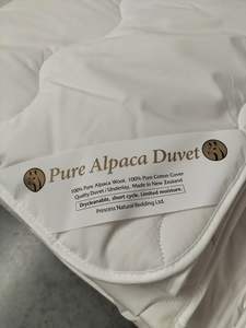 Wool Alpaca: Princess Alpaca Duvet 450gsm - King