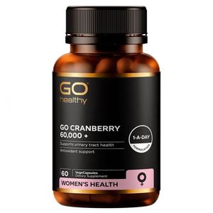 Womens Health: Go Cranberry 60000+ 60 vegecaps