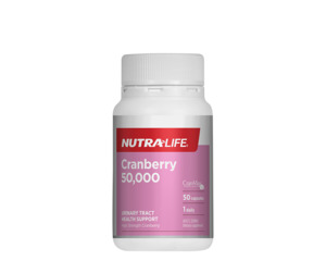 Nutra Life Cranberry 50000 50capsules