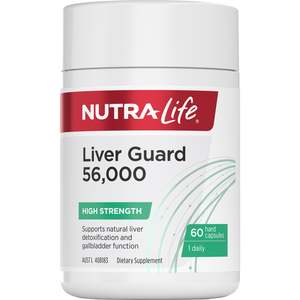 Milk Thistle: Nutra Life Liver Guard 56000 60capsules