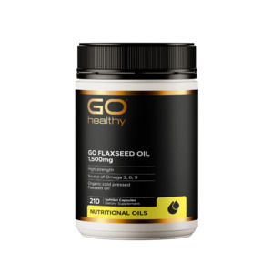 Go Flaxseed Oil 1500mg 210softgels