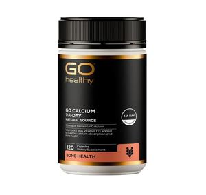 Vitamin D Calcium: Go Healthy Calcium 1-A-Day (120c)