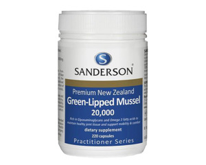 *SPECIAL OFFER*Sanderson Green Lipped Mussel 20000 220capsules